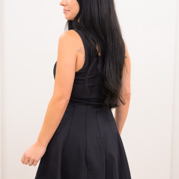 White Birch Elegant Black Mini Dress - Picture 8 of 9